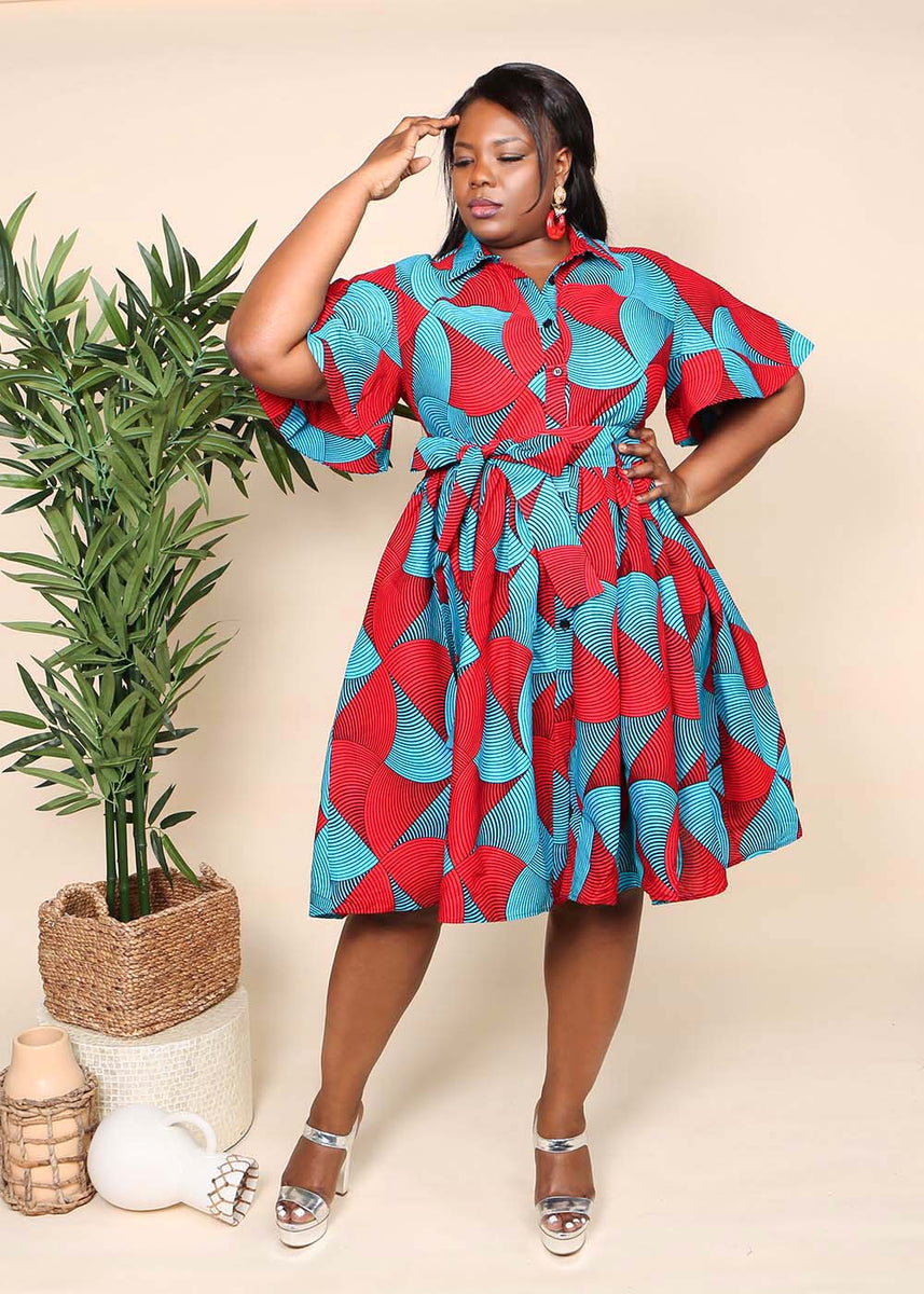Layla African Dress For Women - KEJEO DESIGNS
