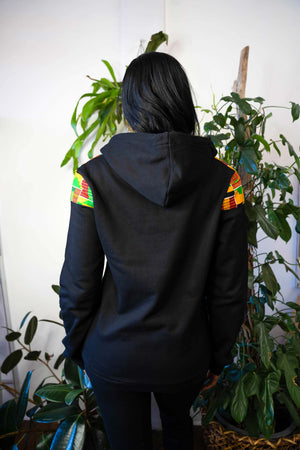 africa hoodie. womens zip up hoodie