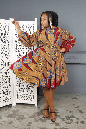 brown african dress. African dresses. African dress.. plus size dresses. african cloting for women