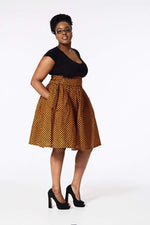BENITA African Print Midi Skirt II SKIRT KEJEO 