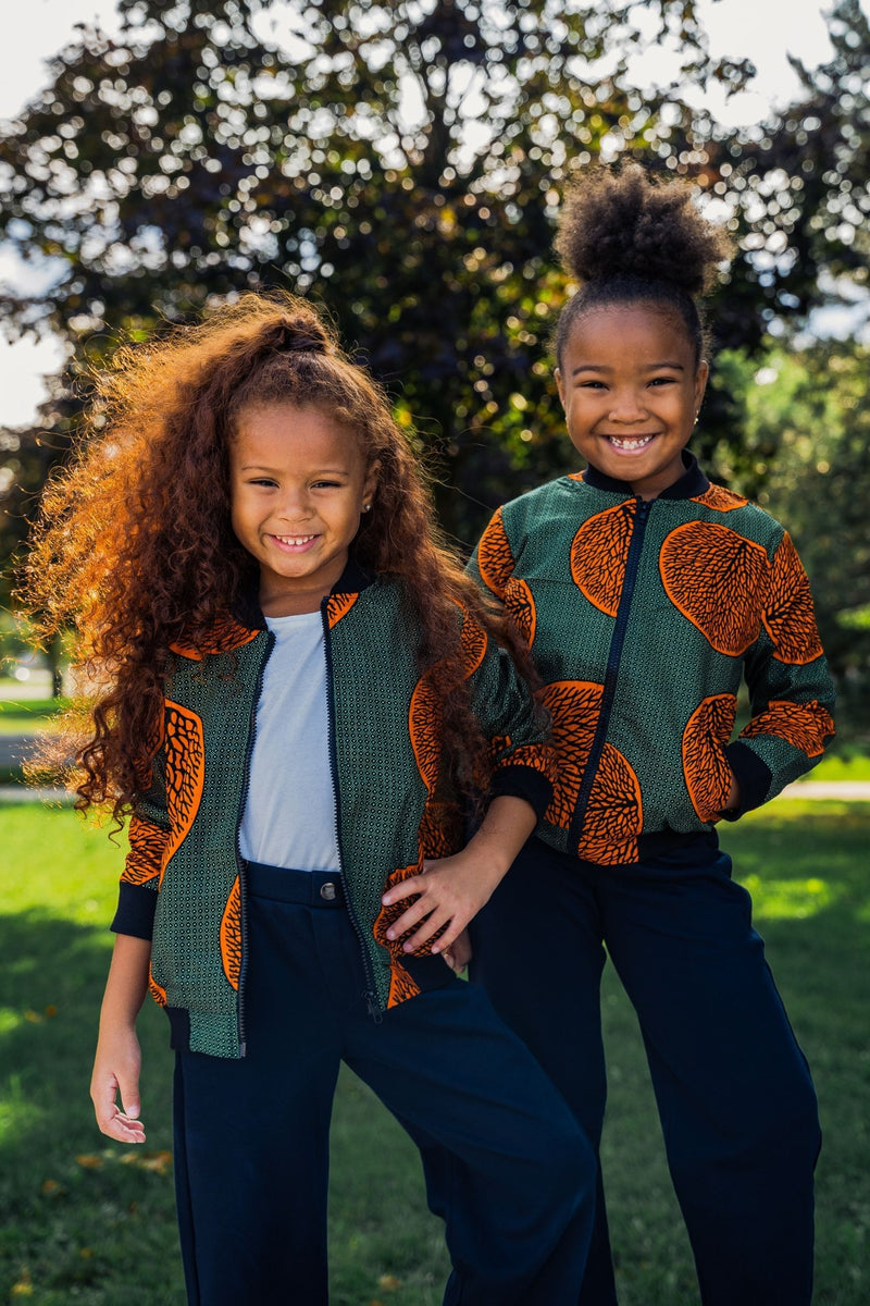 African Clothing for Kids - Fall & Winter Jacket - Kejeo Designs