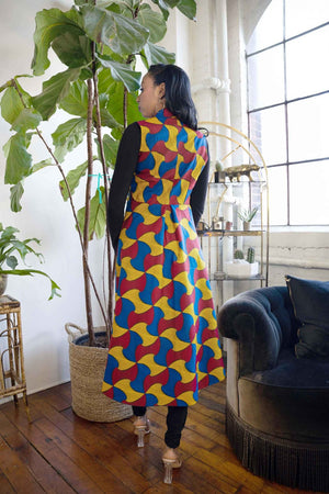 
            
                Load image into Gallery viewer, African jacket dress
            
        