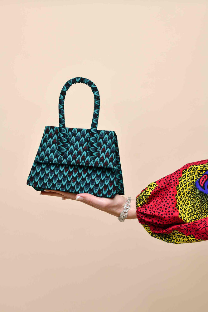 african mini bag. african handbag for women
