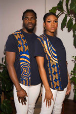 African clothing. African couples. T-shirts for couple. Matching couple outfit. African shirt for men. African shirt for women.