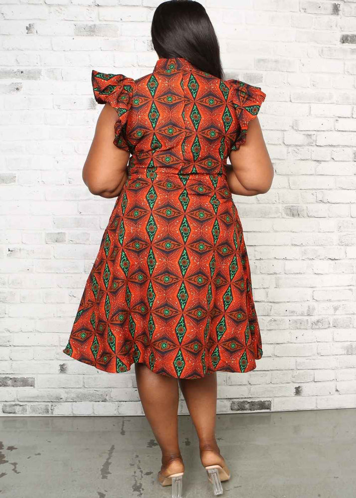 
            
                Load image into Gallery viewer, african dress, african dresses, midi dresses. african clothing
            
        