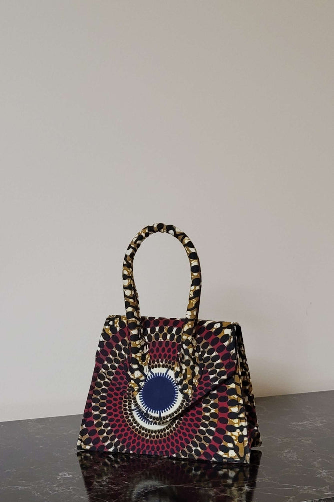 
            
                Load image into Gallery viewer, african mini bag. african print mini bags
            
        