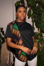 Women's tees. T-shirt for women. African shirts. African tops. African clothing.