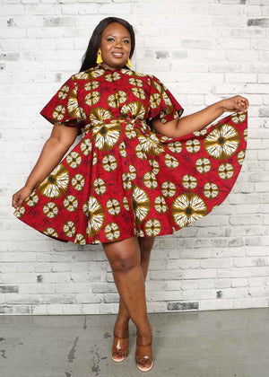 african dress, african print dresses, red african dresses for women. african clothing