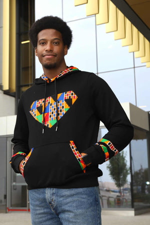 African sweater for men. Men's sweater. Fall sweaters for men. African sweatshirt