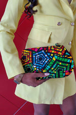 African purse. African handbag for women. African clutch. African bag
