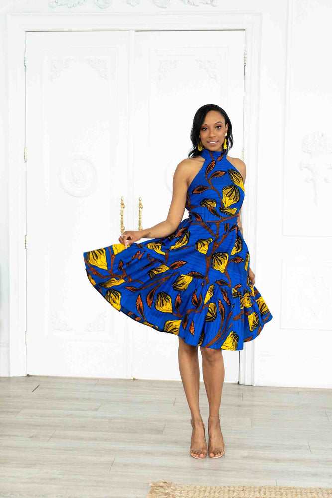 MERA African Short Dresses- African dresses with KEJEO DESIGNS MERA African Short Dresses- African dresses with KEJEO DESIGNS
