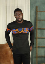 Joe African Print Long Sleeve Unisex Adults' Shirt