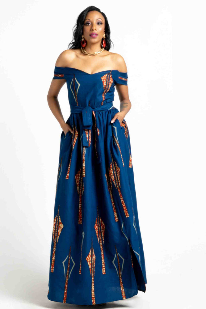 Alika African Maxi Dress for Women | Kejeo Designs S Alika African Maxi Dress for Women | Kejeo Designs S
