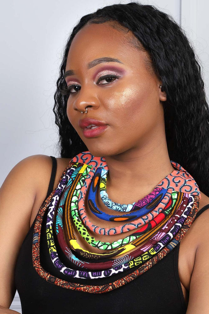 african jewelry. african fashion necklace. african accessories for women
