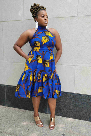 MERA African Short Dresses- African dresses with KEJEO DESIGNS MERA African Short Dresses- African dresses with KEJEO DESIGNS