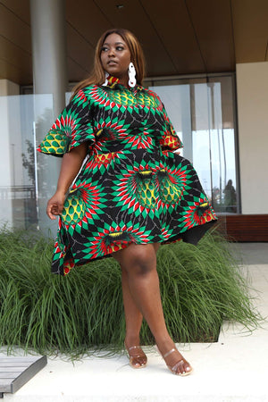 Bella African Women Dress | KEJEO