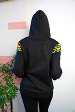 Africa sweatshirt hoodie. womens zip up hoodie