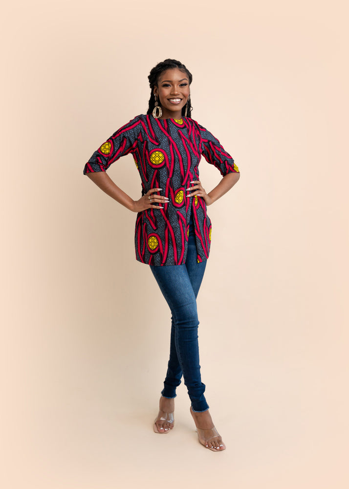 african dress tops designs African Tops for Women, Kente Top, African Blouse, Kente Wrap Top, Ankara Blouse, African clothing, African print Top, Wrap top Long KENYA
