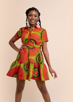 Anuah African Print Dress