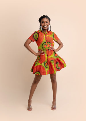 Anuah African Print Dress