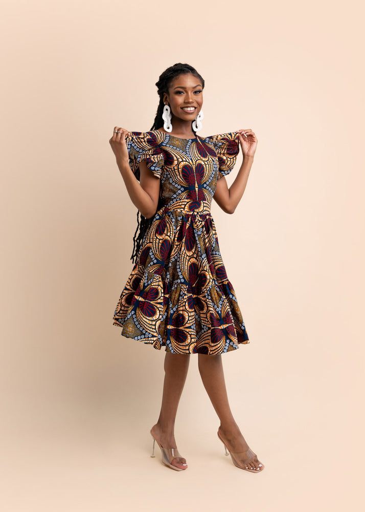 Traditional Pictures Of African Dresses Afissa African Print Dress Kejeo Designs XL Traditional Pictures Of African Dresses Afissa African Print Dress Kejeo Designs XL