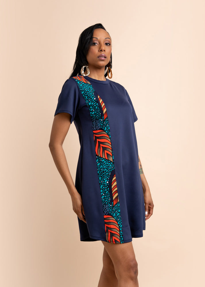 african casual dresses African Dresses | Akia African Print Summer Dress