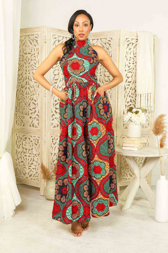 Mera African Print maxi dress for women - Kejeo Designs XS Mera African Print maxi dress for women - Kejeo Designs XS