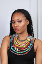 african women necklace. valentine's day gift ideas