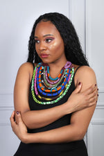 african inspired necklace. african necklace for women