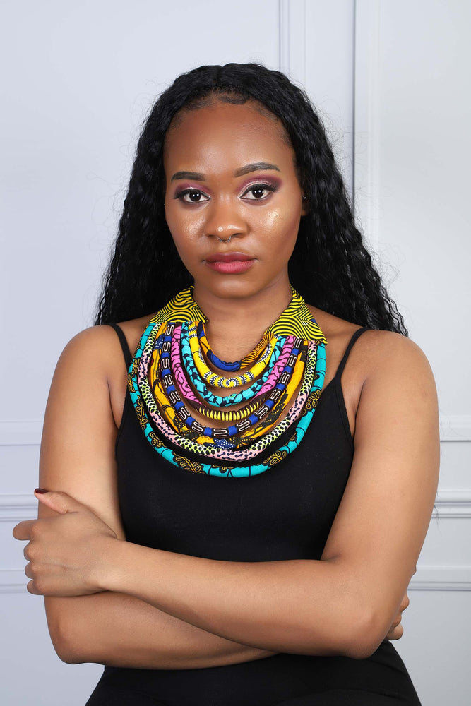 african jewelry. african necklace for women