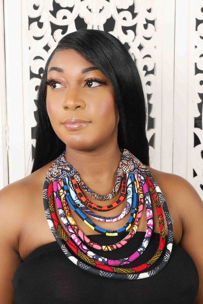 statement necklaces. multicolor necklaces. gifts for her. gift ideas.