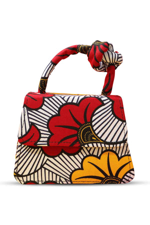 african handbag. african mini bag