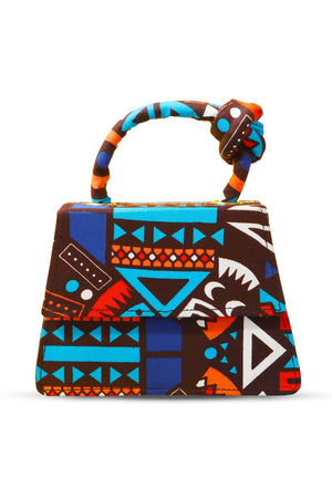 African handbag. Mini bag