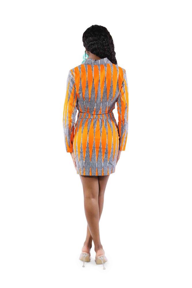 
            
                Load image into Gallery viewer, African crop top and skirt. African mini skirt and tops
            
        