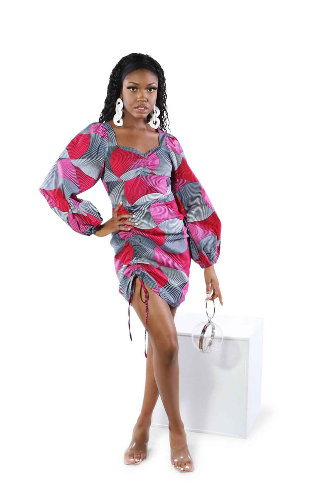 
            
                Load image into Gallery viewer, african print dress for women
            
        