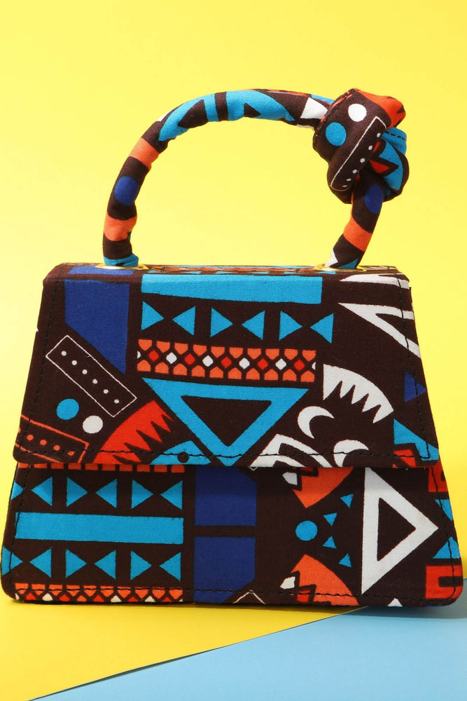 African mini bag. African hand bag
