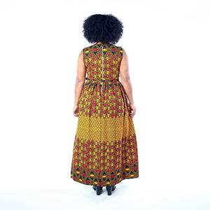 ALIDA African Print dress DRESS KEJEO 