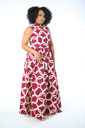 ANAYA African Print dress DRESS KEJEO 