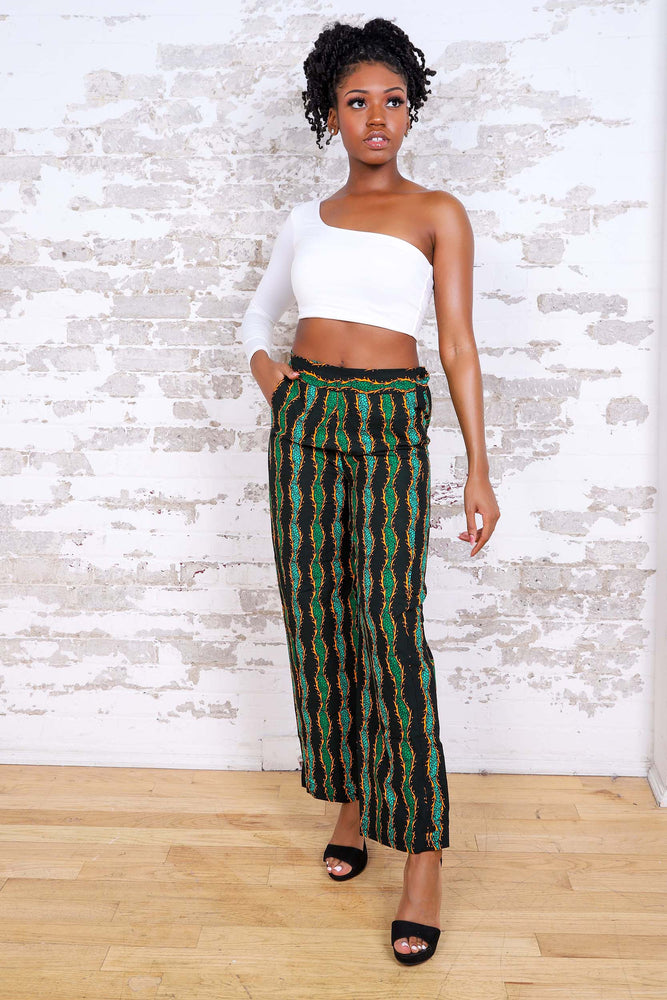 
            
                Load image into Gallery viewer, AYIBA AFRICAN PRINT WOMEN&amp;#39;S PANT - KEJEO DESIGNS
            
        