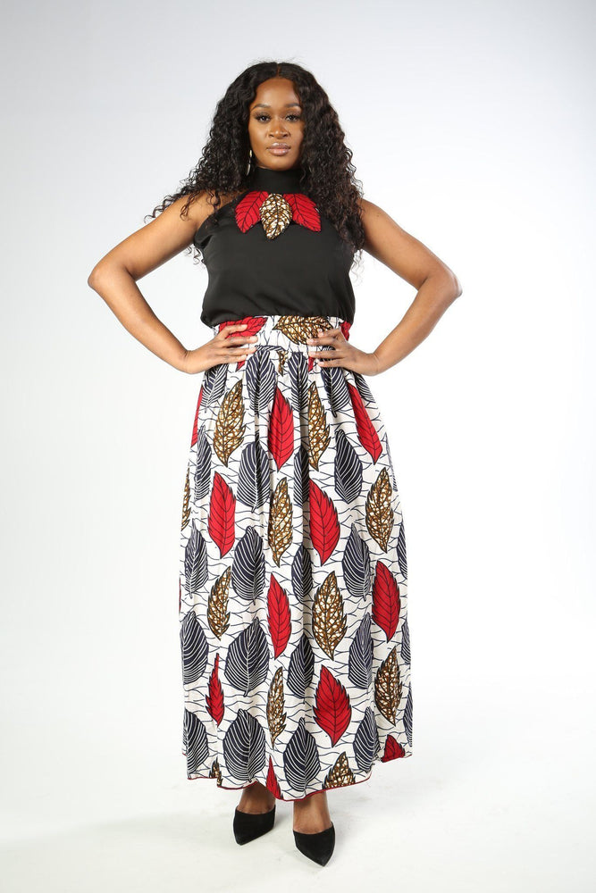 
            
                Load image into Gallery viewer, BABINA African Print Dress DRESS KEJEO 
            
        