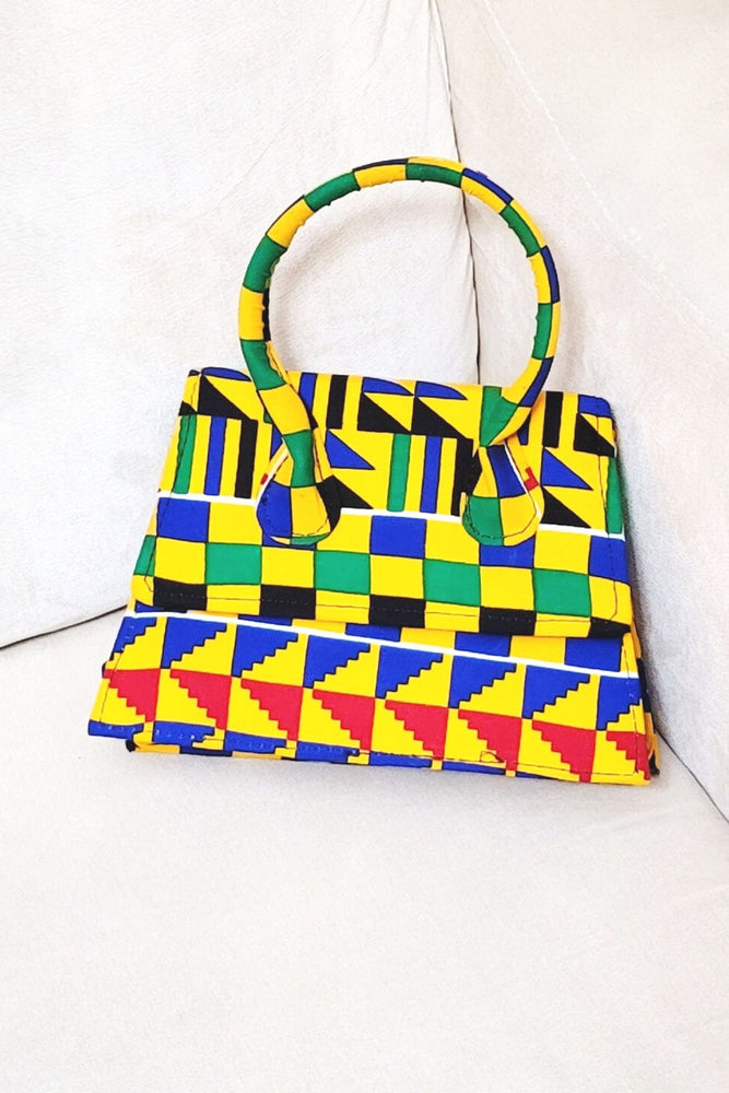 EJENAM African Print Mini Bag - KEJEO DESIGNS