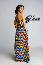 ESSE African Print Dress DRESS KEJEO 