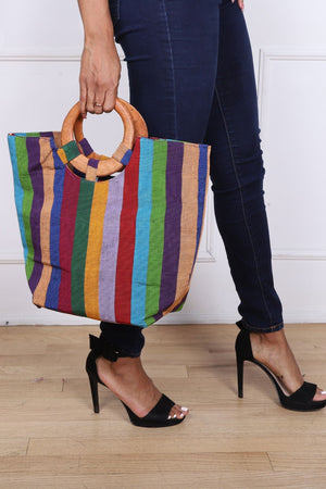 
            
                Load image into Gallery viewer, GASSIA African Print Bag - KEJEO DESIGNS
            
        