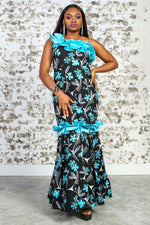 JILIANA II African Print Dress DRESS KEJEO 