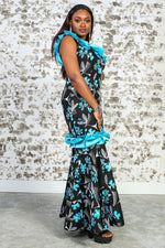 JILIANA II African Print Dress DRESS KEJEO 
