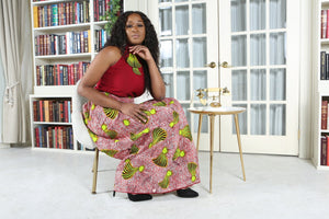 LADIA II African Print Dress DRESS KEJEO 