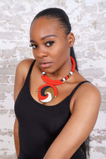 MEBA I African Beads Necklace - KEJEO DESIGNS