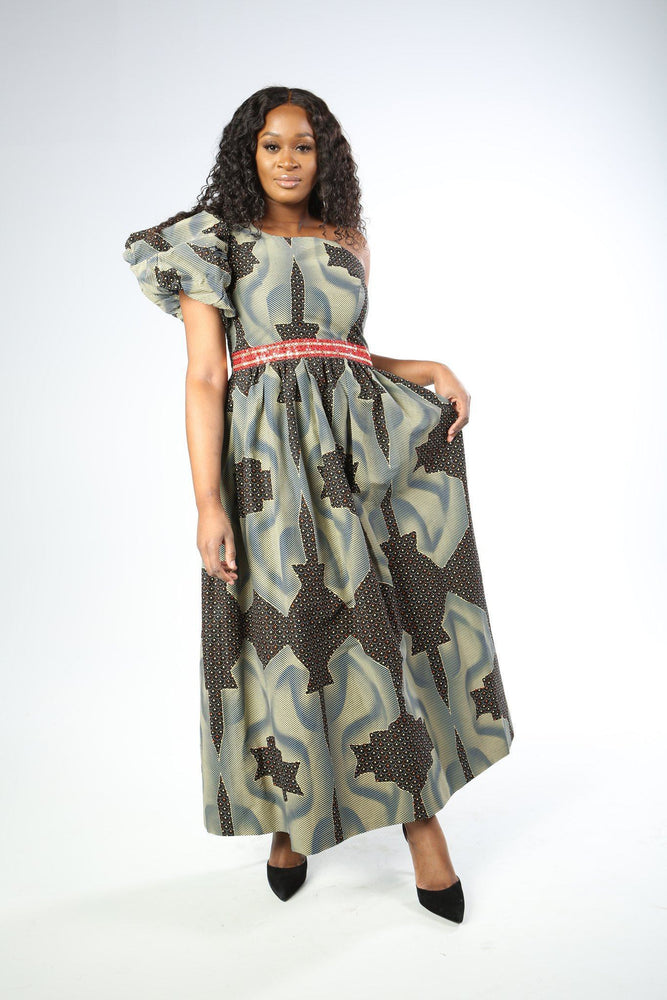 MELISSA African Print Dress DRESS KEJEO 