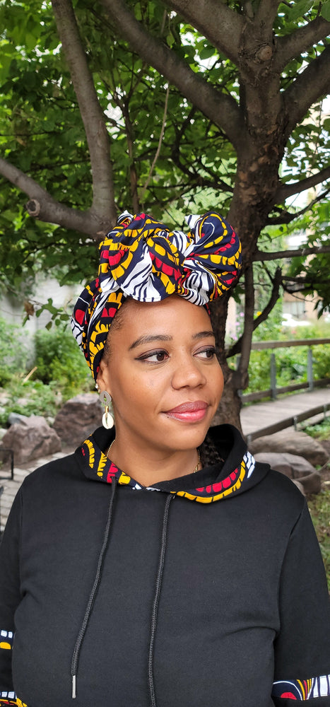 
            
                Load image into Gallery viewer, MIWA AFRICAN PRINT HEADWRAP - KEJEO DESIGNS
            
        