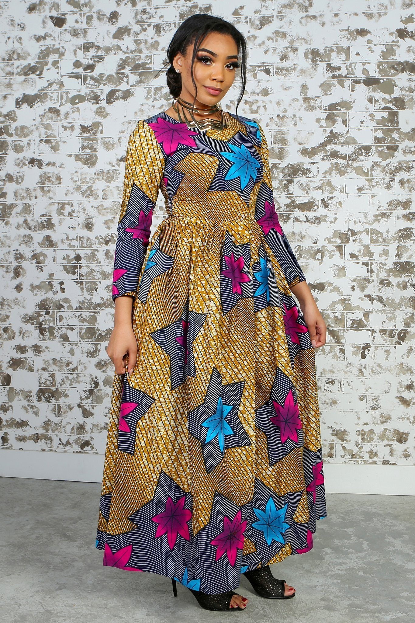 PRUDENCIA African Print Women's Dress – KEJEO DESIGNS
